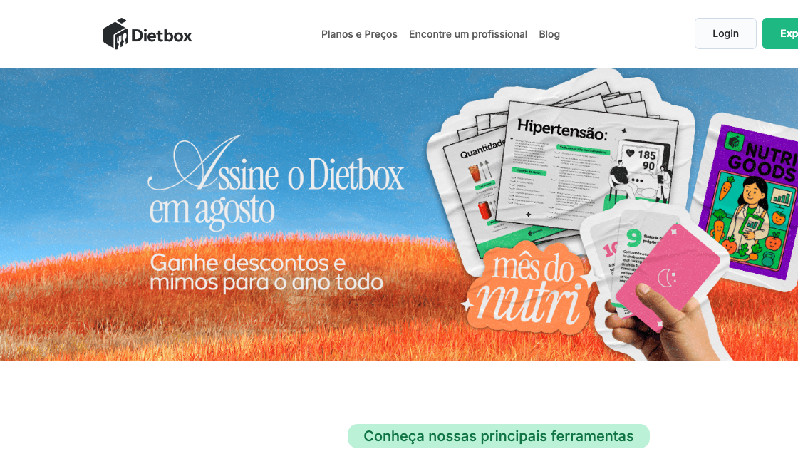 Dietbox screenshot