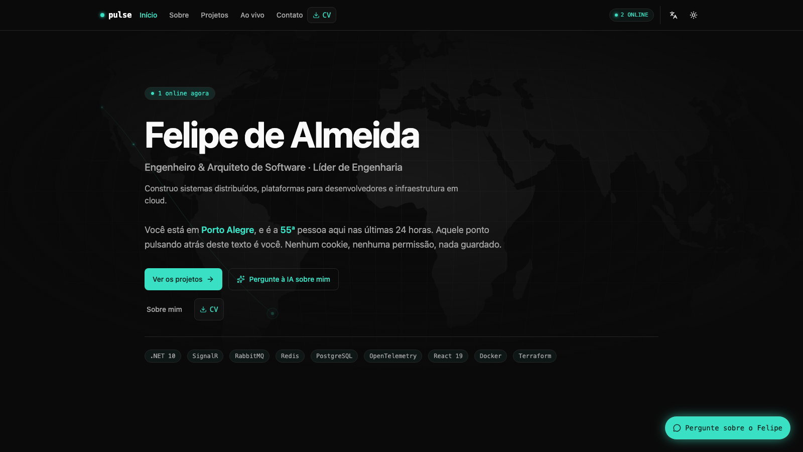 Pulse screenshot
